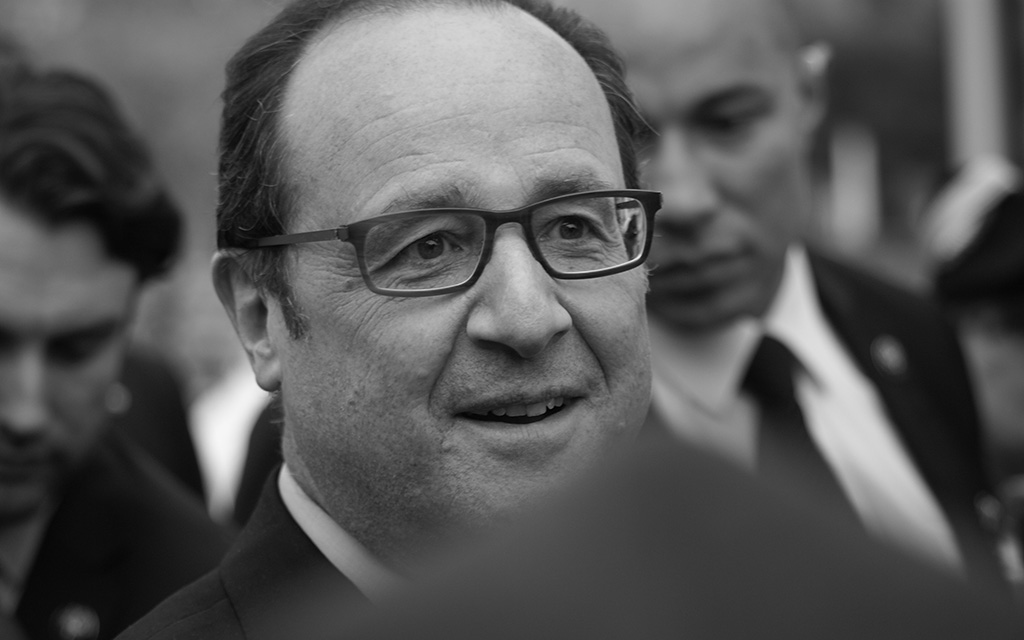Il presidente François Hollande (Foto: A. Wasser)
